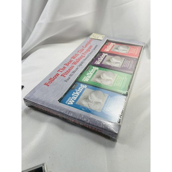 Fitness Walking Beginner Intermediate to Expert Exercise Cassette Tape Box Set - Picture 12 of 12
